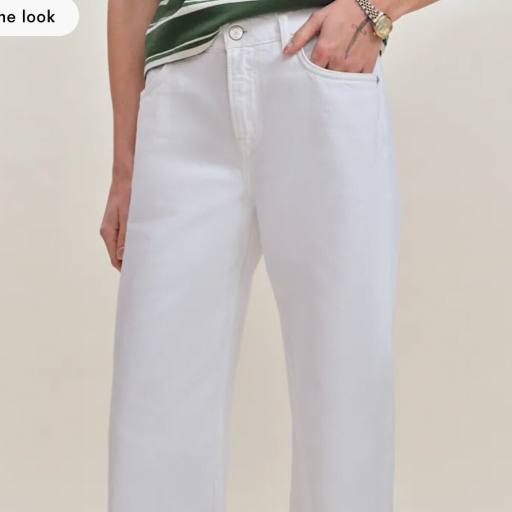 Reformation Cary Low Rise Slouchy Wide Leg Jeans